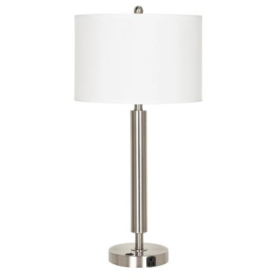 Cal Lighting LA-8005NS-7R-BS Two Light Night Stand Lamp from Night Stand Collection 17.00 inches 